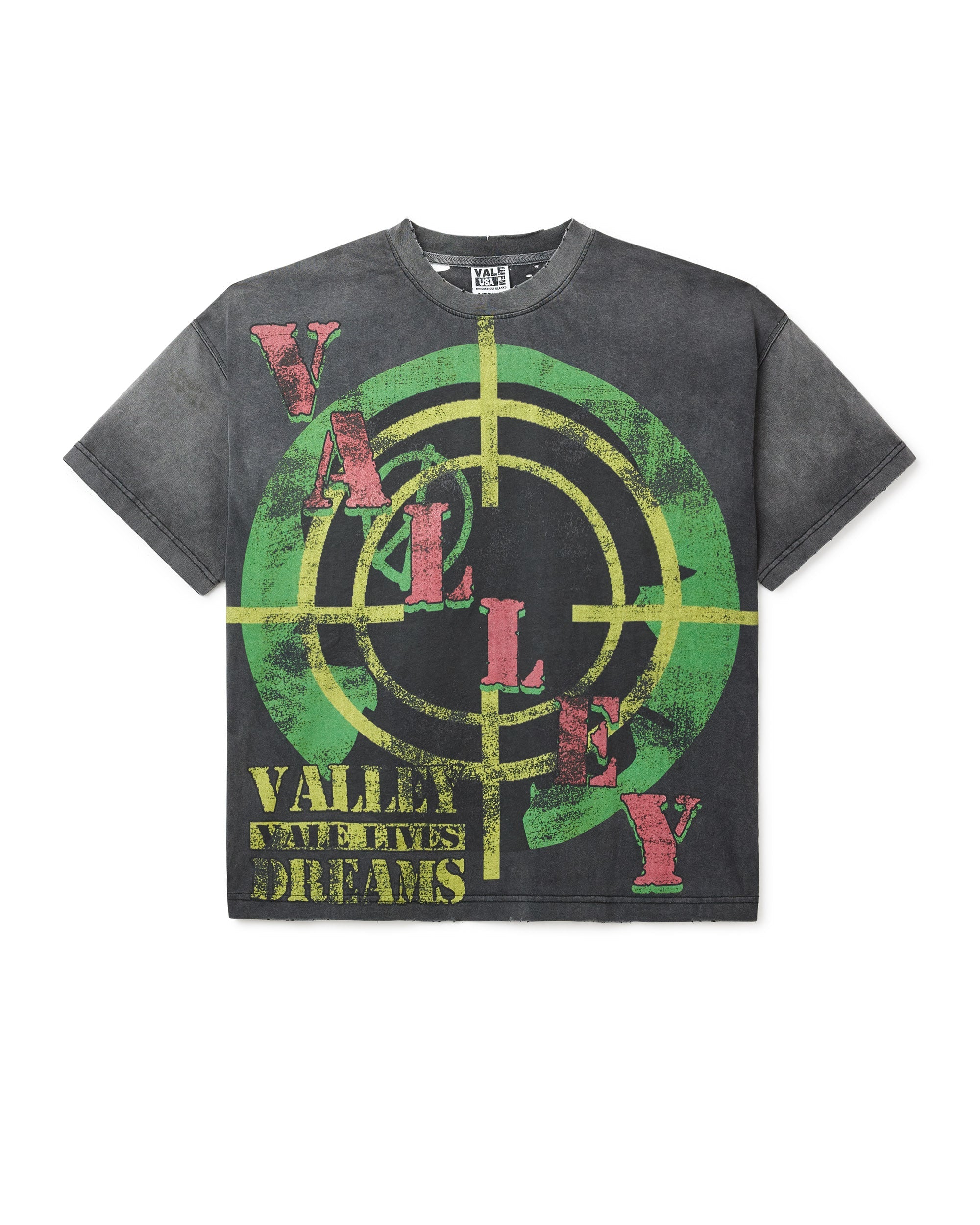 BLACK TARGET TEE – VALE NYC FLAGSHIP