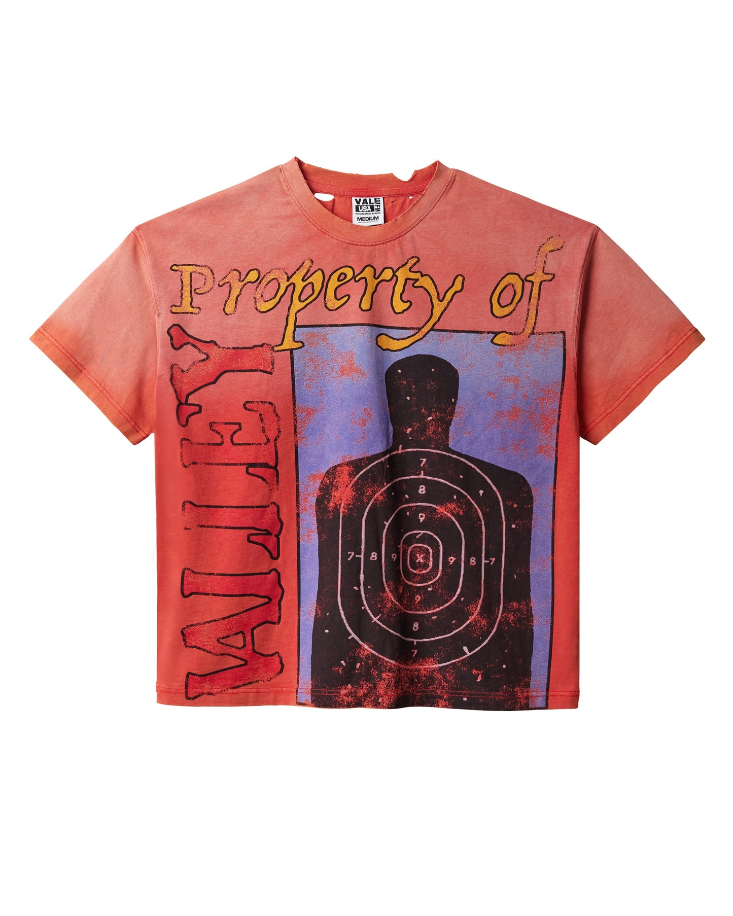 RED TARGET PRACTICE TEE