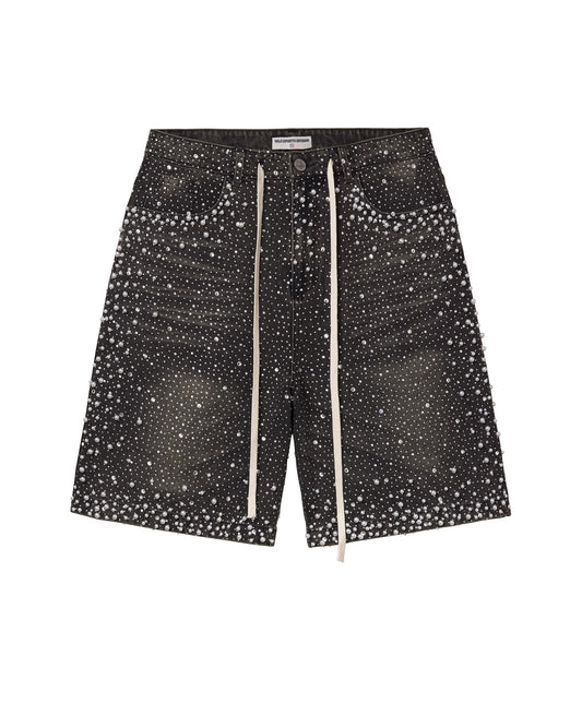 BLACK RAINSTORM JORTS