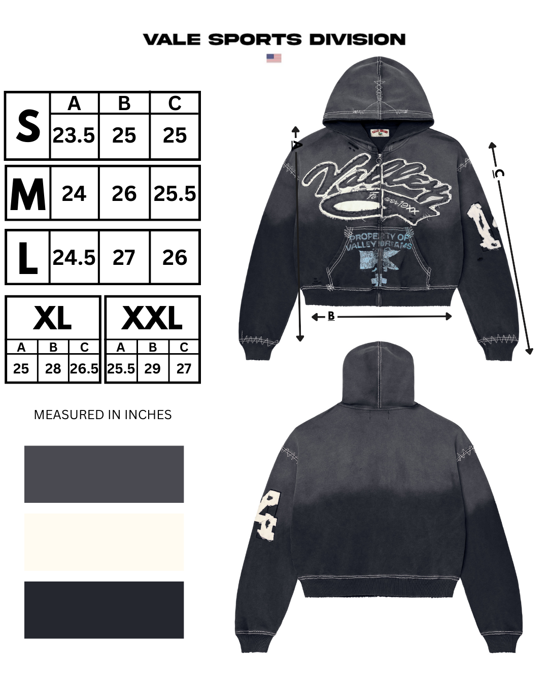 RELIGION ZIP UP [BLACK]