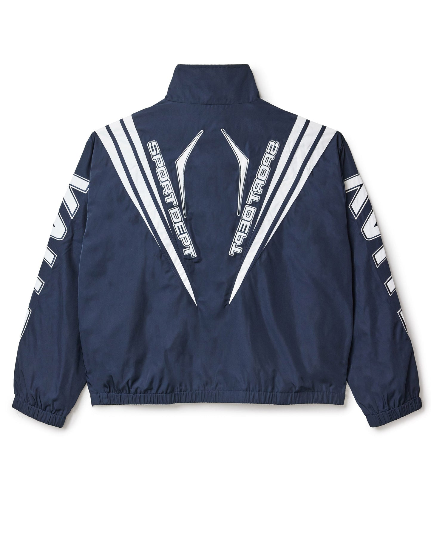 NAVY TUXEDO TRACK TOP