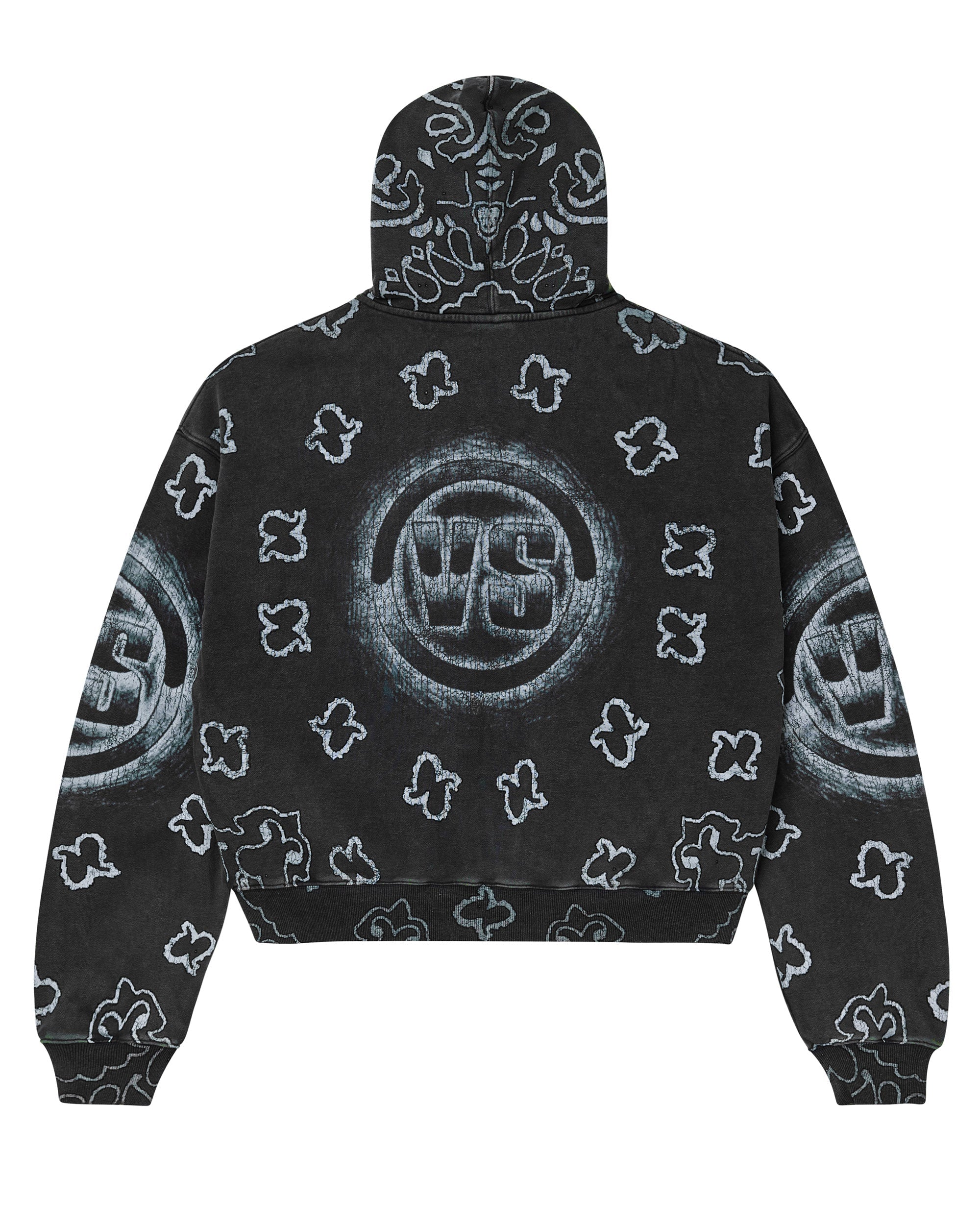 BLACK FLAG ZIP UP – VALE NYC FLAGSHIP