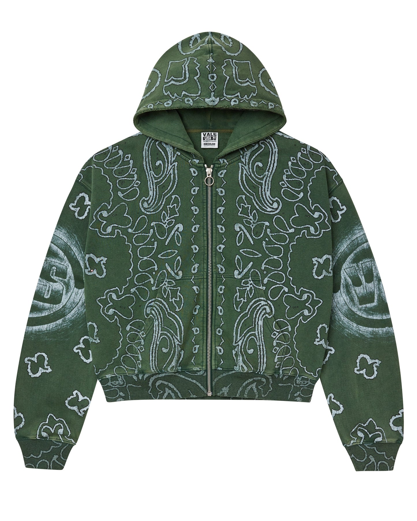 GREEN FLAG ZIP UP