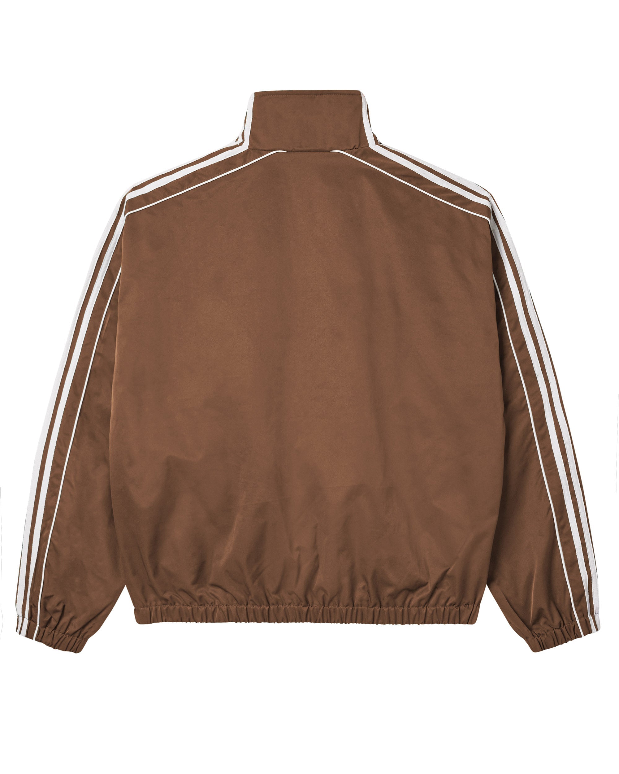 CHOCOLATE STRIPE TRACK JACKET – VALE NYC FLAGSHIP