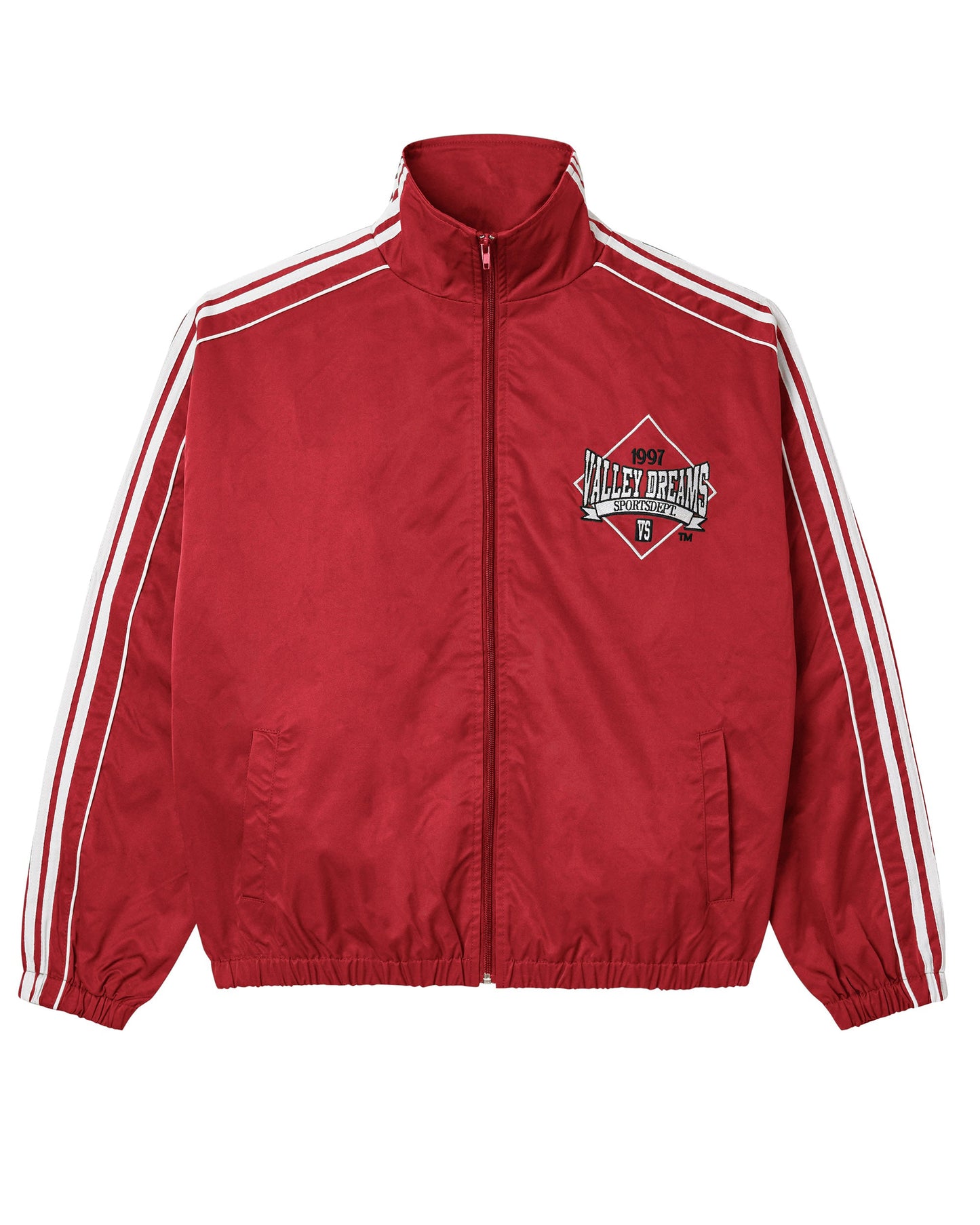 RED STRIPE TRACK JACKET