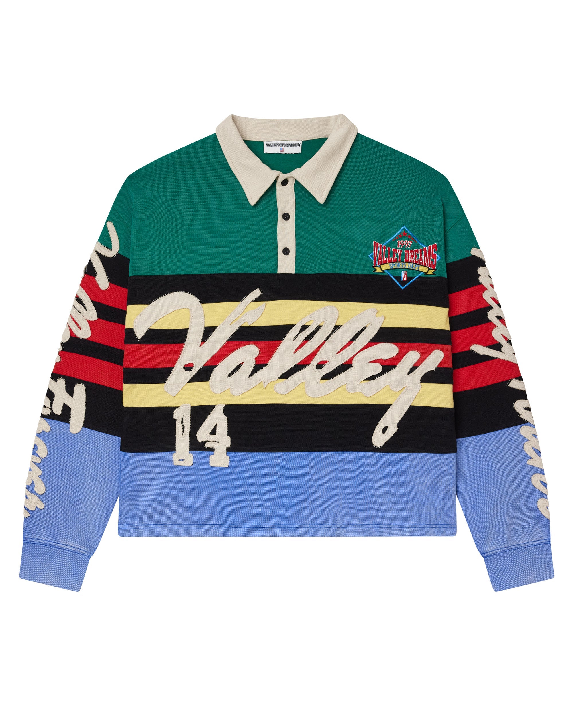 TOGAPULLA BRIGHT VELOR PRINT ベロアスウェット 2506_VALLEY-DREAMS_VINTAGE-