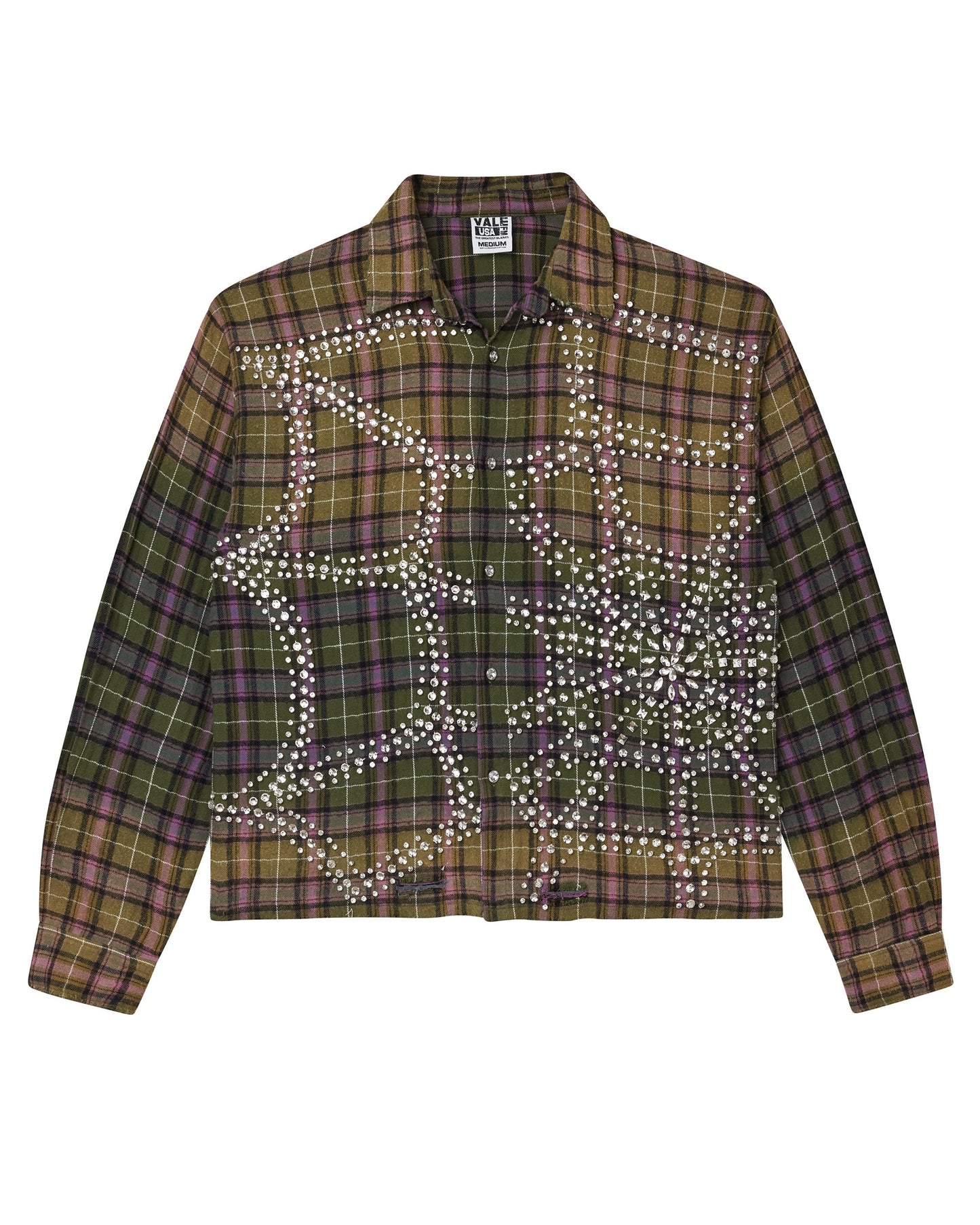 GREEN FEVER FLANNEL