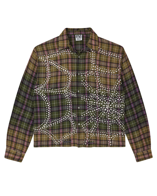 GREEN FEVER FLANNEL