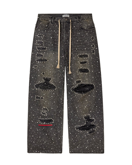 ICED OUT DENIM [BLACK]