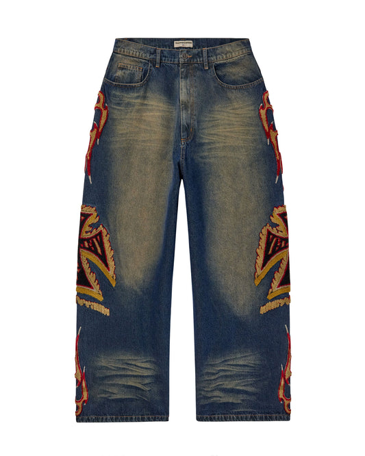 INFERNO DENIM [BLUE]