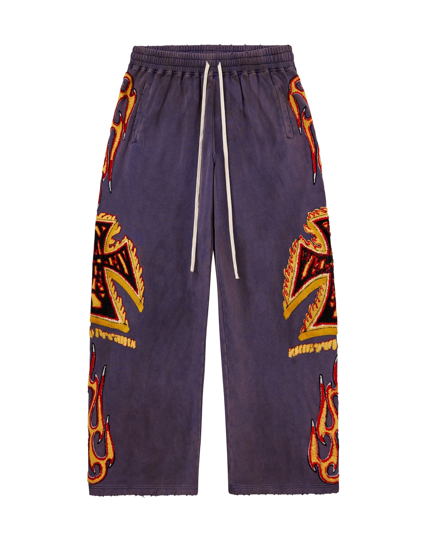 LA FLARE SWEATS [NAVY]