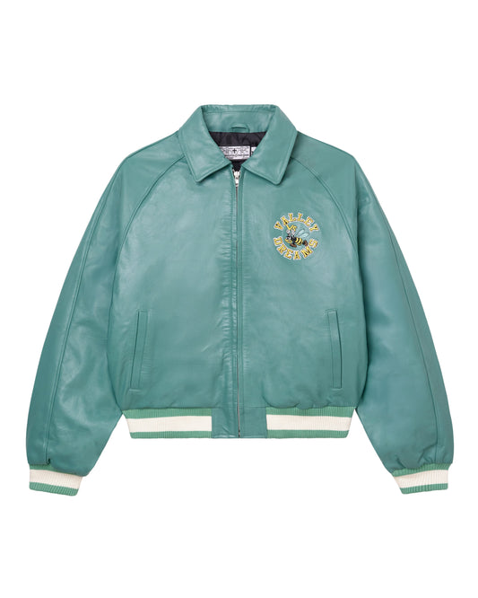 MASCOT BOMBER JACKET [AQUA]