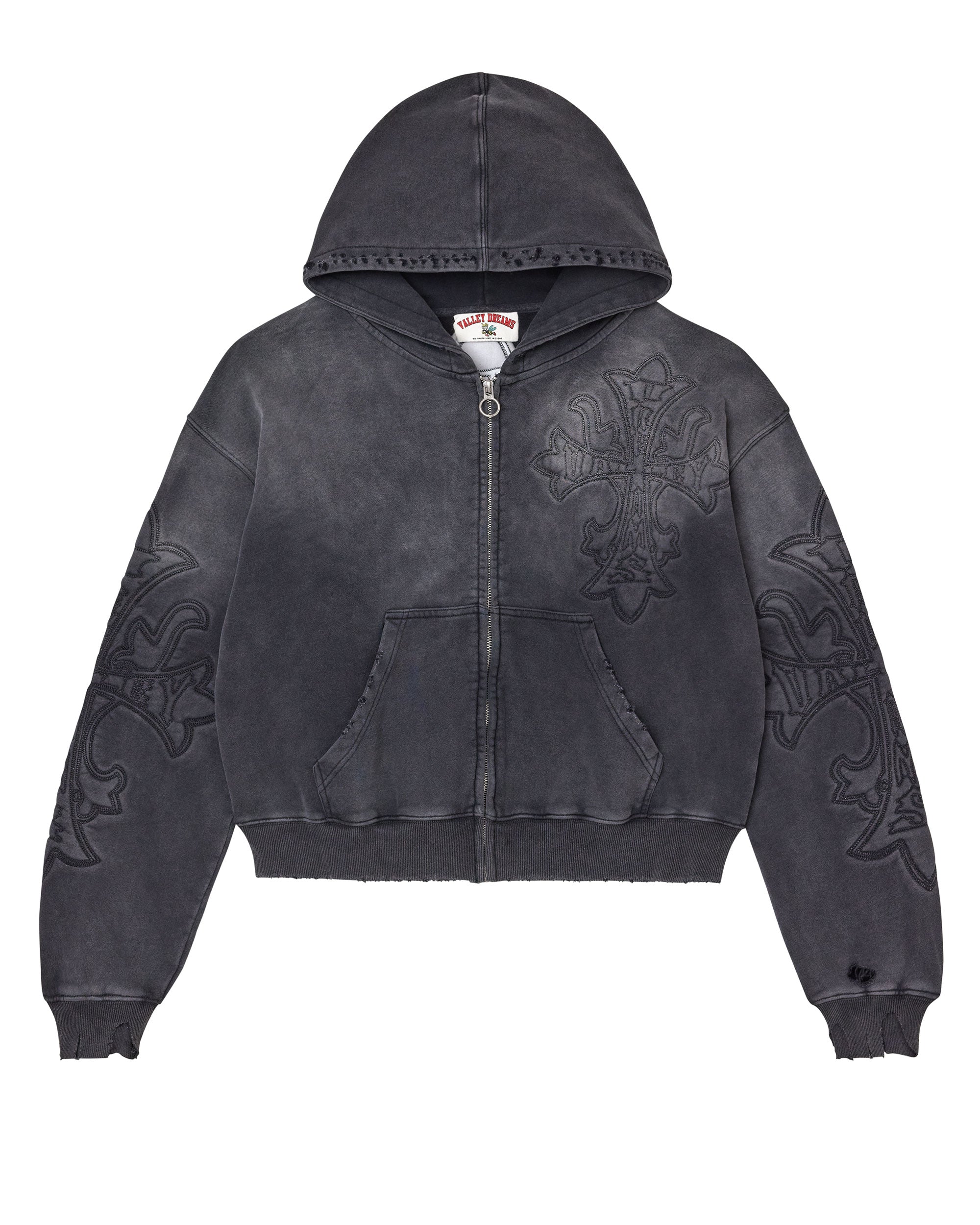 CARVER ZIP UP [BLACK] – VALE NYC FLAGSHIP