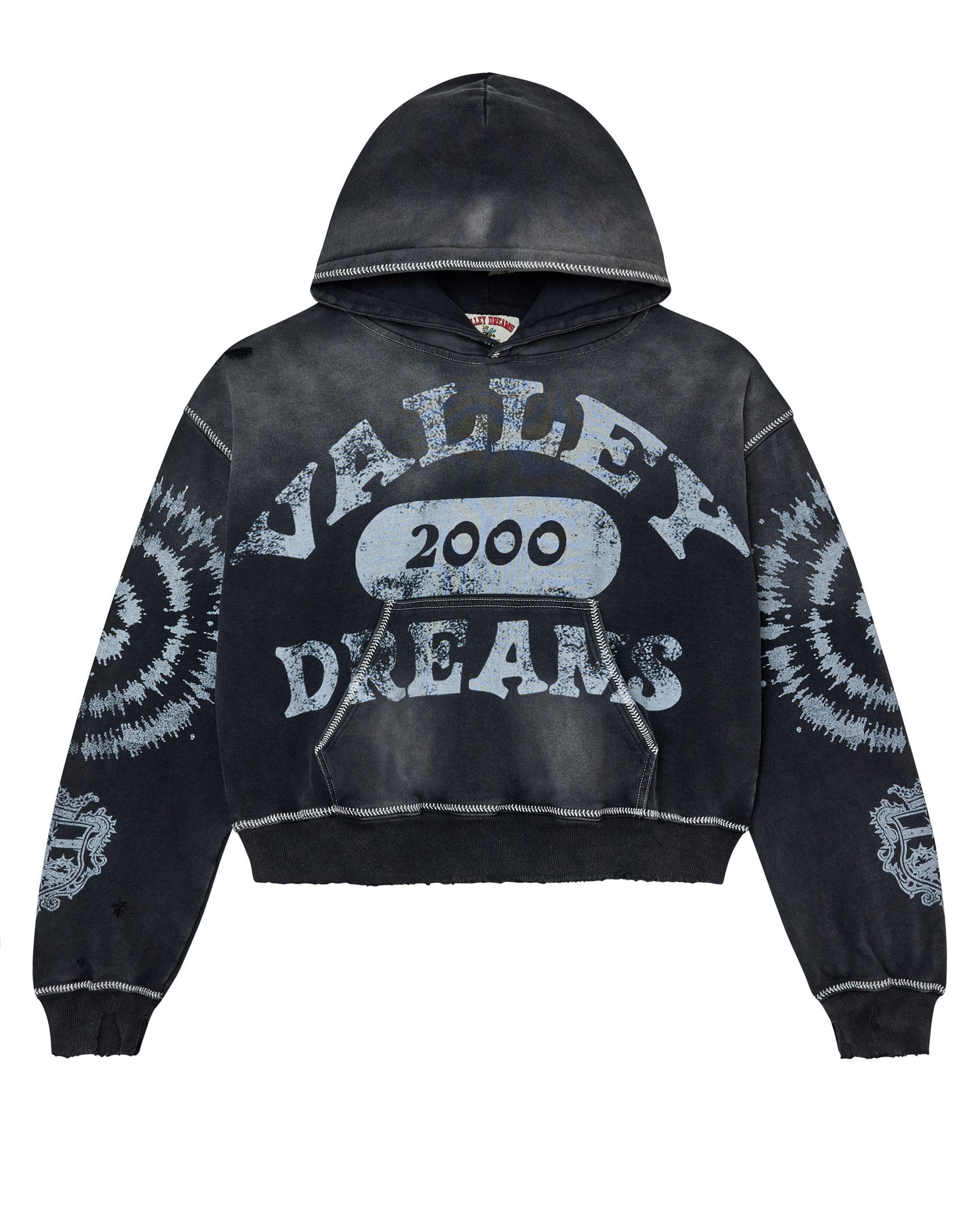2000 SPIRAL PULLOVER [BLACK]