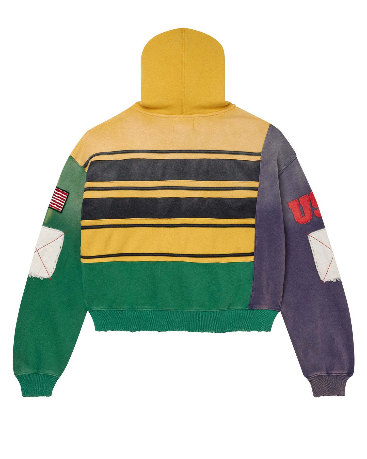 COLLAGE ZIP UP [MARDI GRAS]