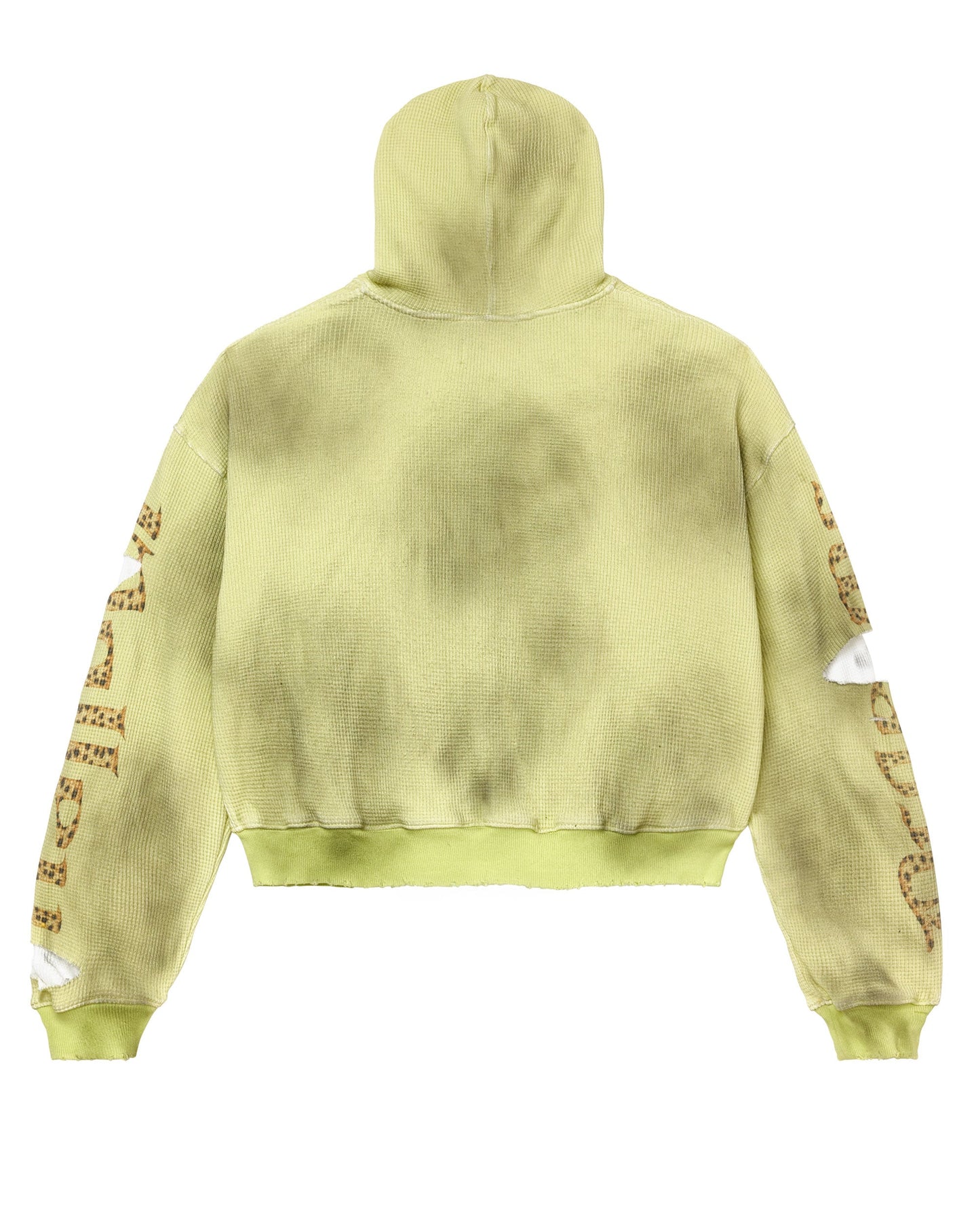 GLITCH ZIP UP [HACK GREEN]