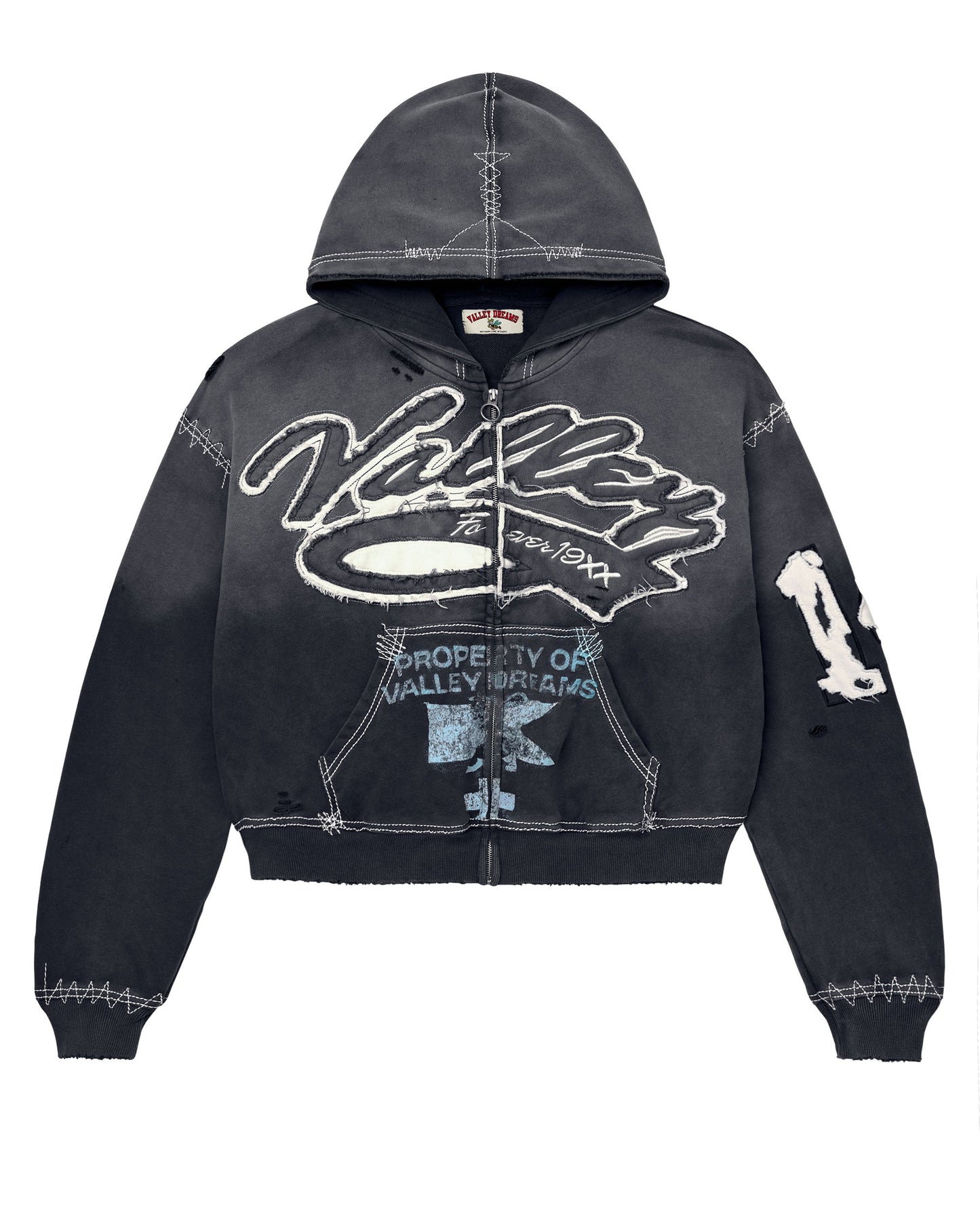 RELIGION ZIP UP [BLACK]