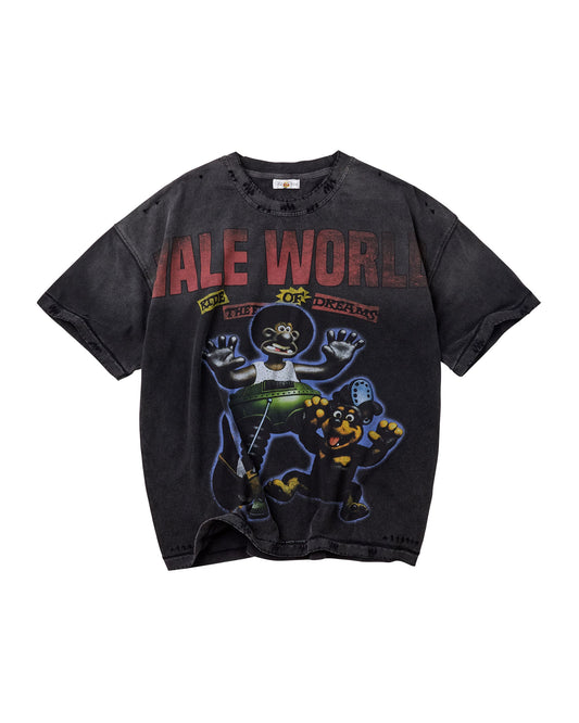 HAPPY TEE [BLACK]