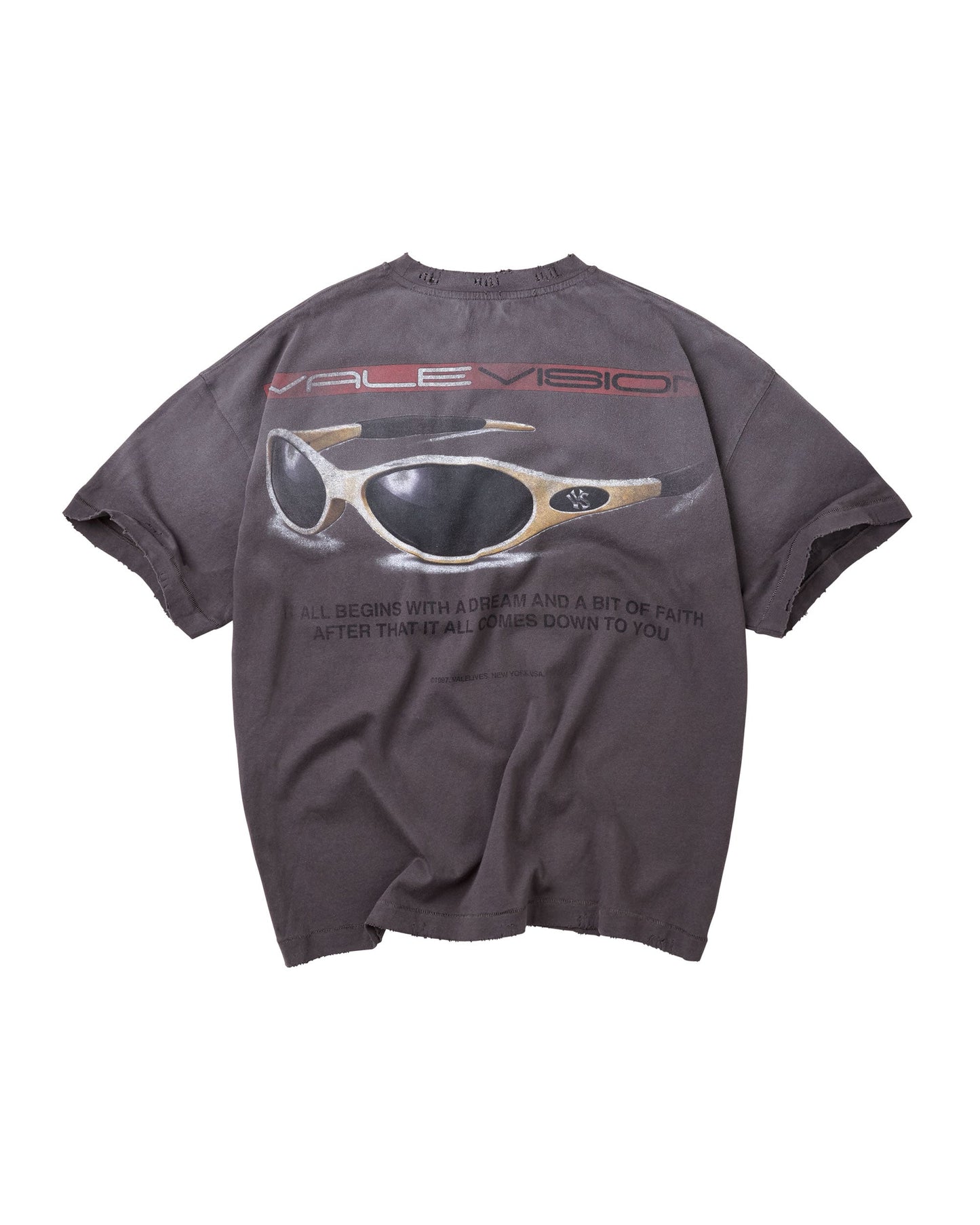 VISION TEE [CHARCOAL]