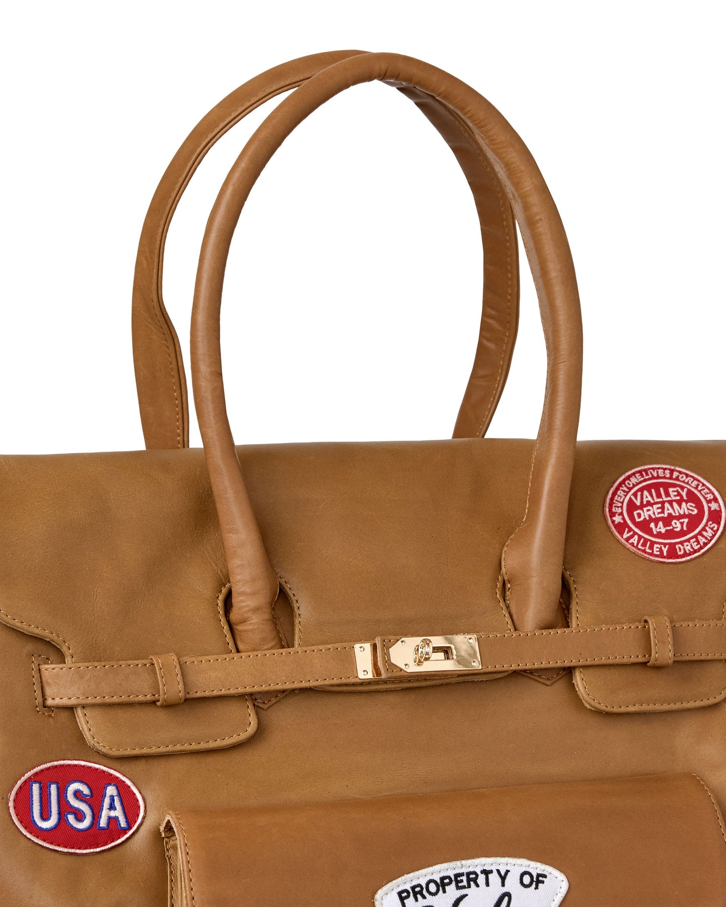 LUCKIE CHARMS BAG [TAN]