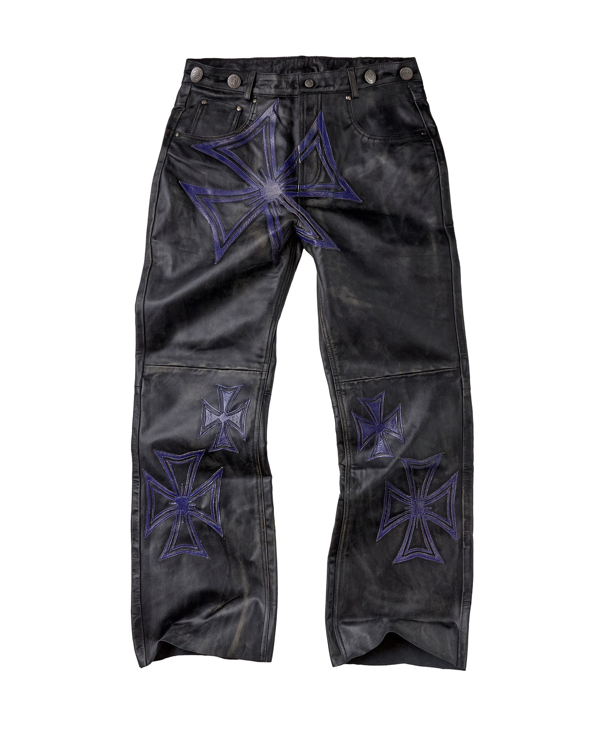 LEATHER CROXXX DENIM [SAPPHIRE]