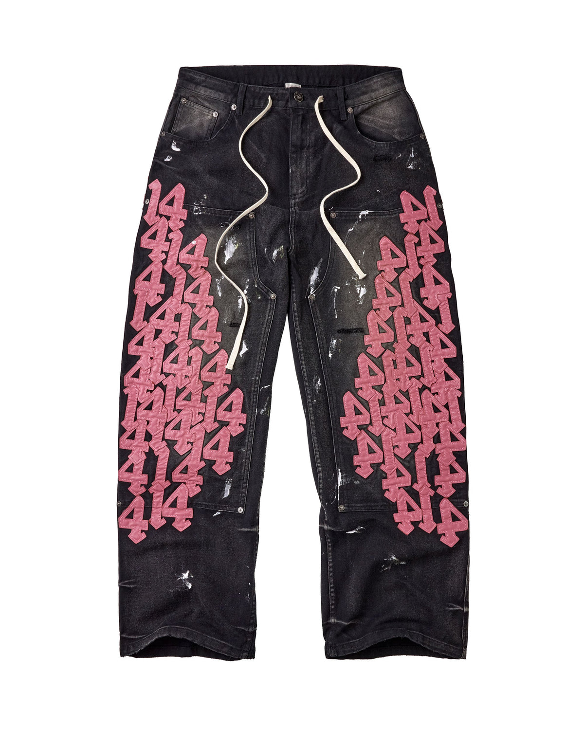 BLACK CAT DENIM [PINK 14s]