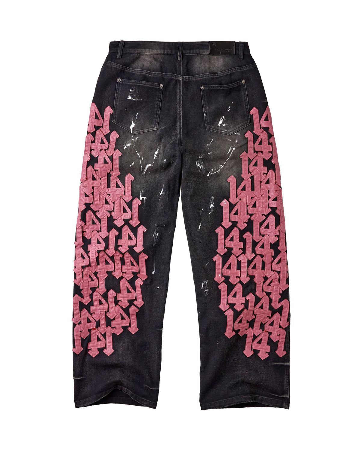 BLACK CAT DENIM [PINK 14s]