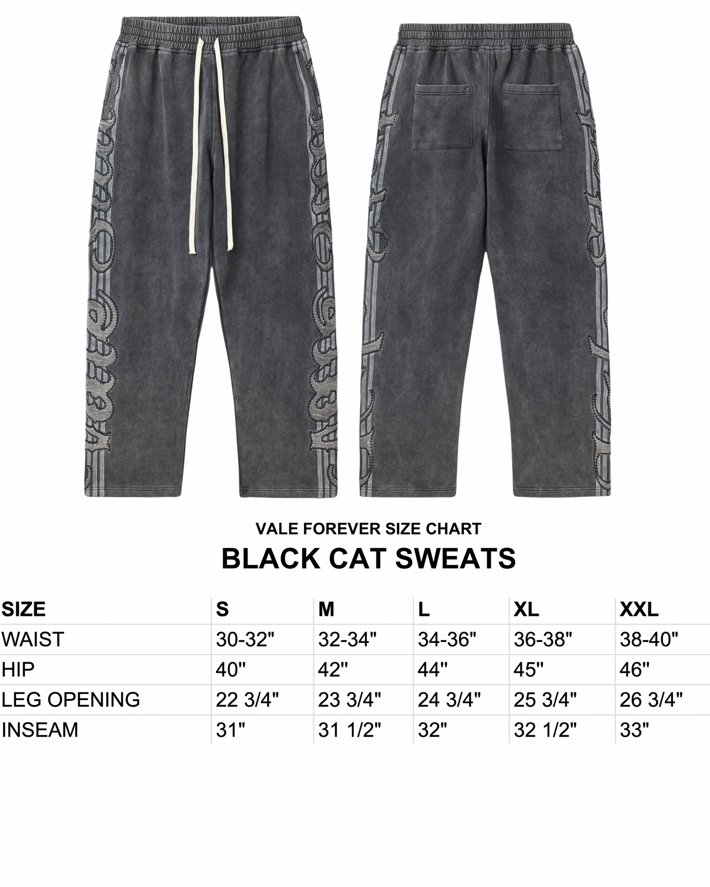 BLACK CAT SWEATS