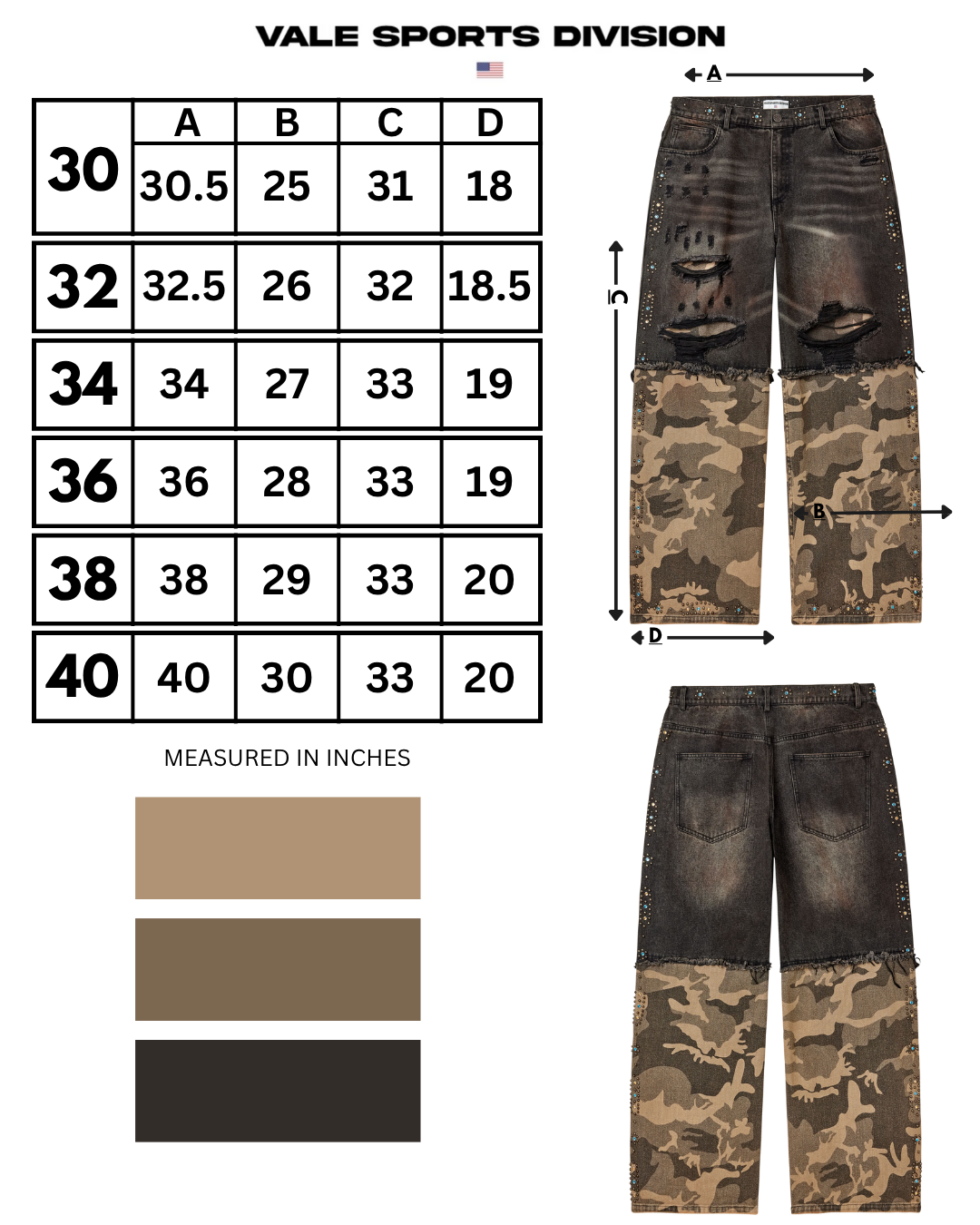 ARMOR DENIM [BLACK KAMO]