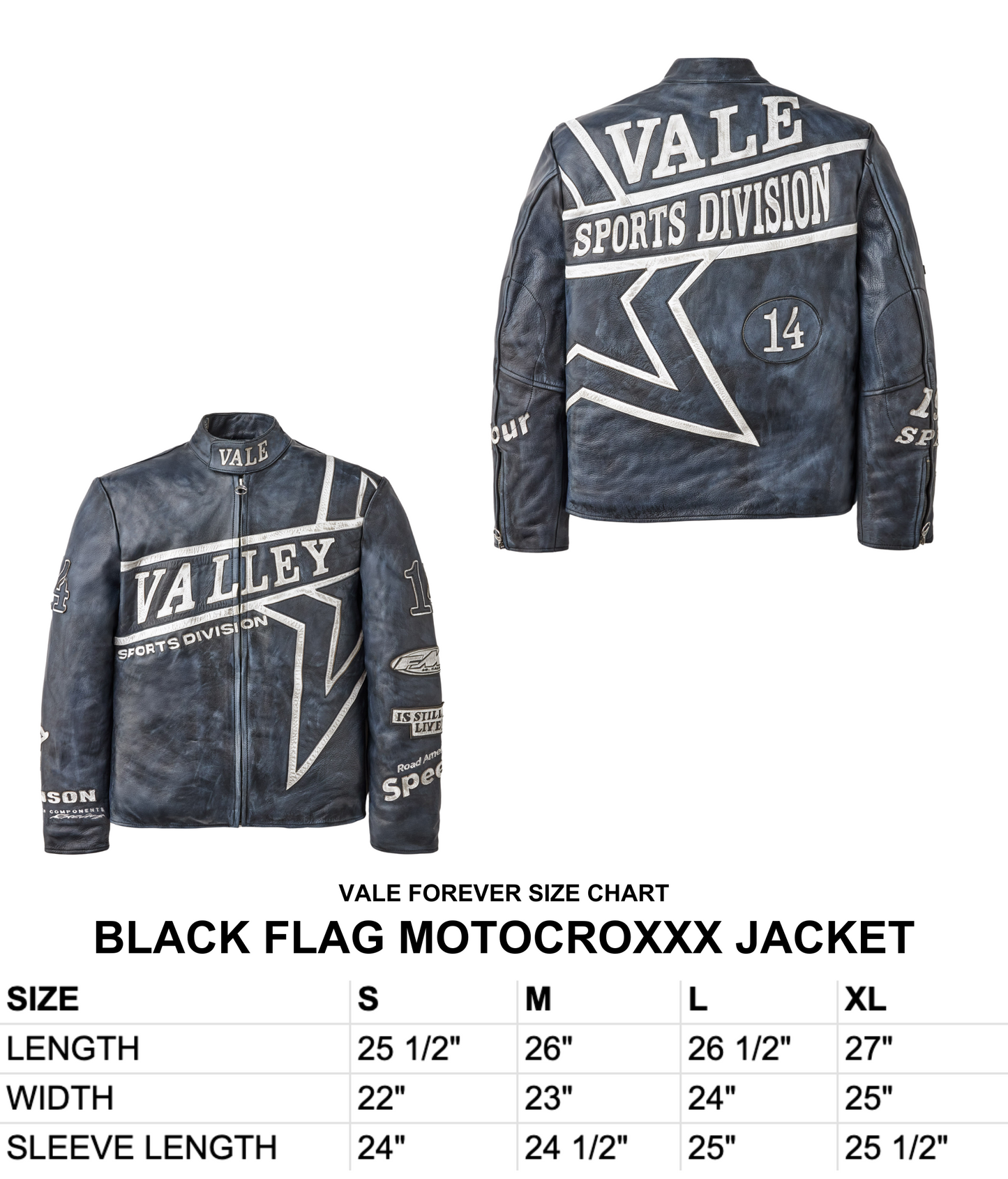 BLACK FLAG MOTOCROXXX JACKET
