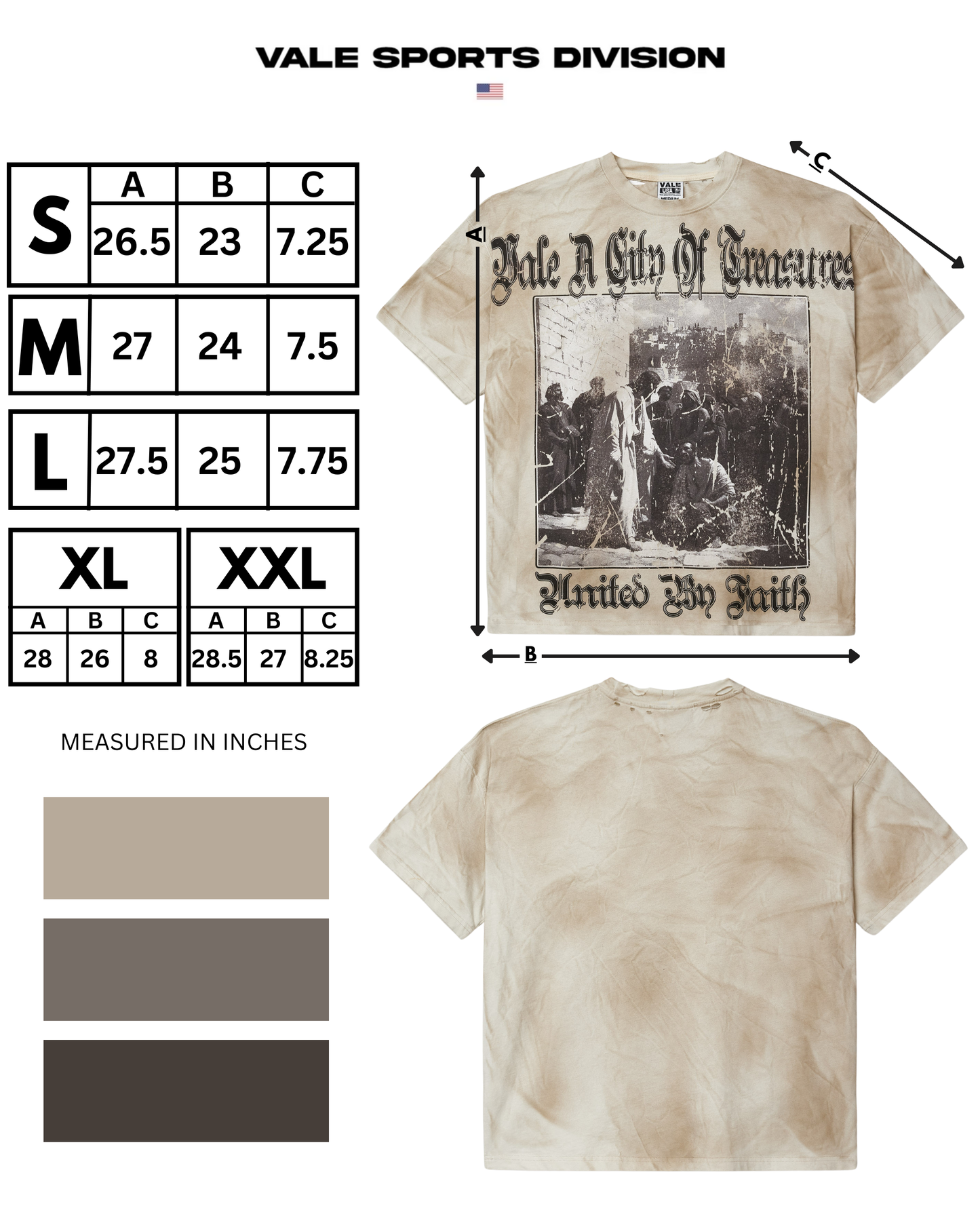 CITY OF TREASURES TEE