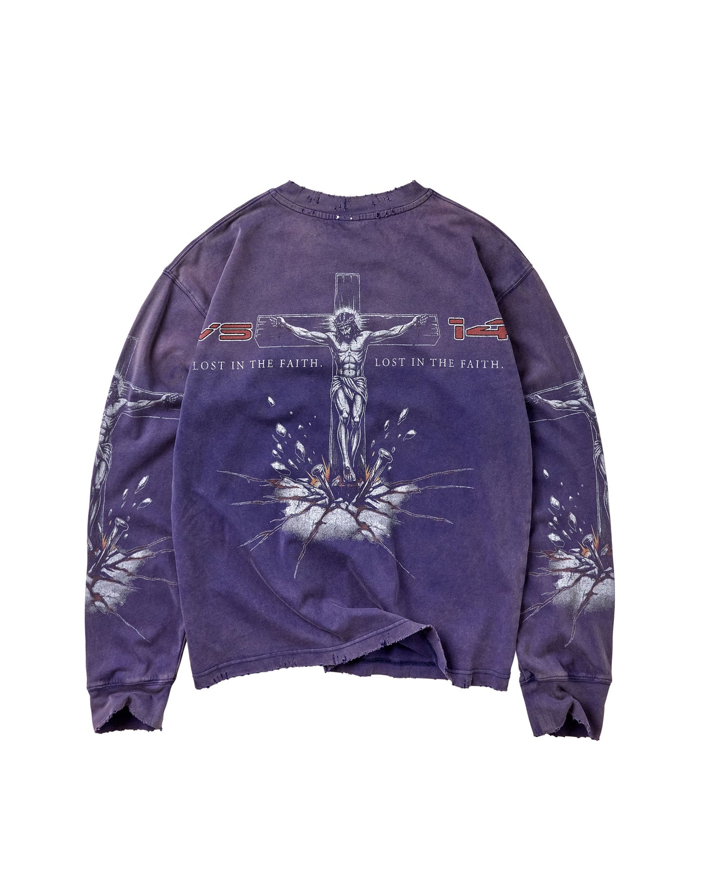 CONCRETE CROSS LS [NAVY]
