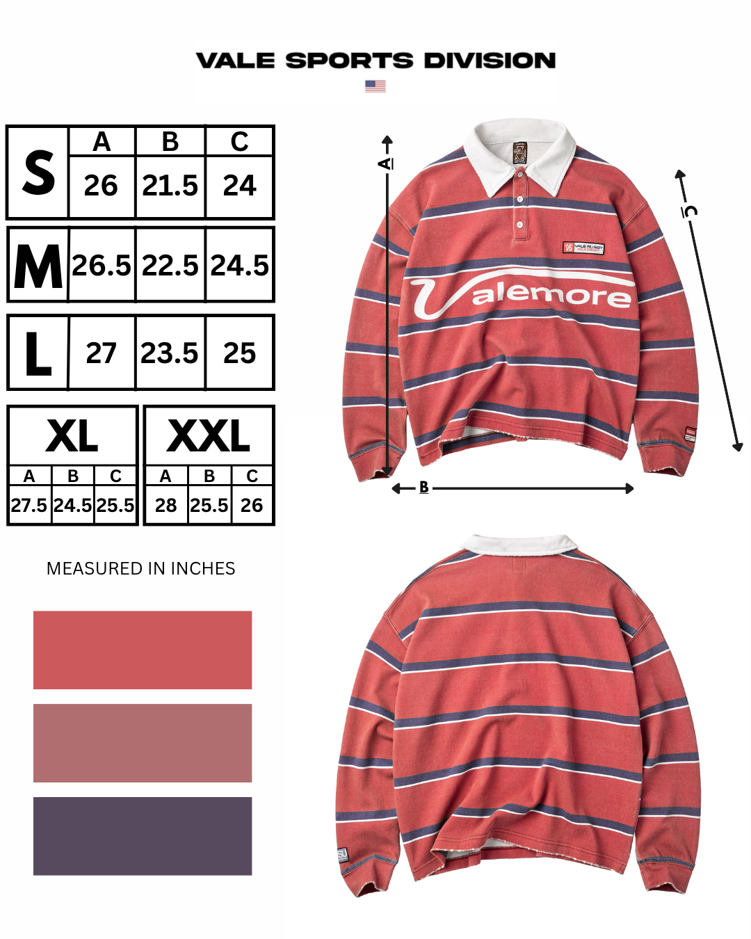 VALEMORE RUGBY [RED]