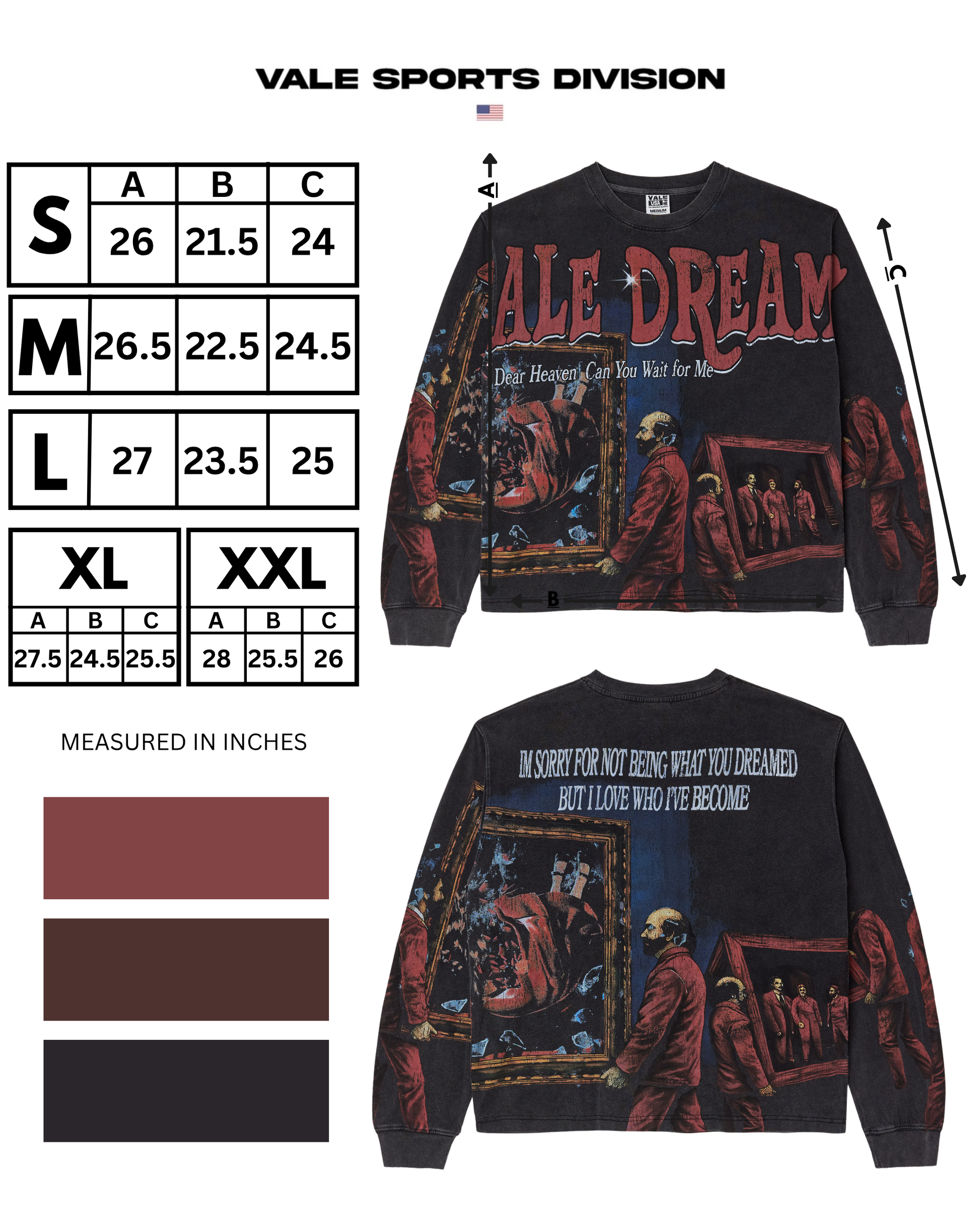 DEAR HEAVENS LONGSLEEVE