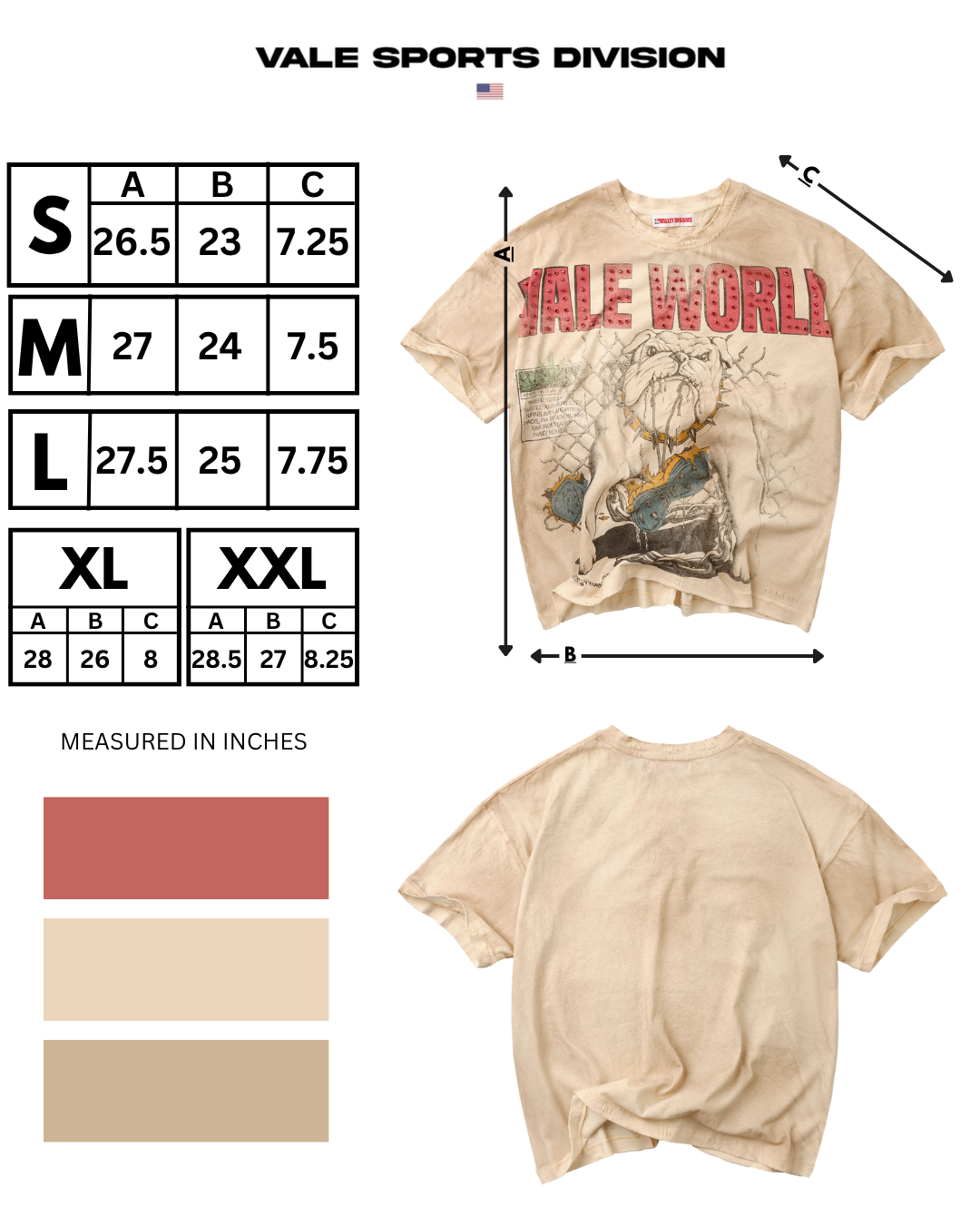 DOGYARD TEE [NATURAL]