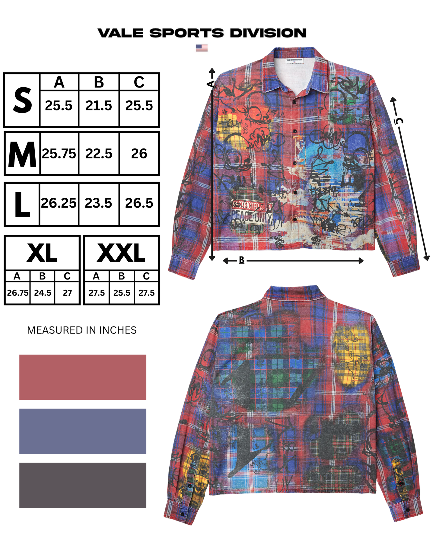 GRAFFITI FLANNEL
