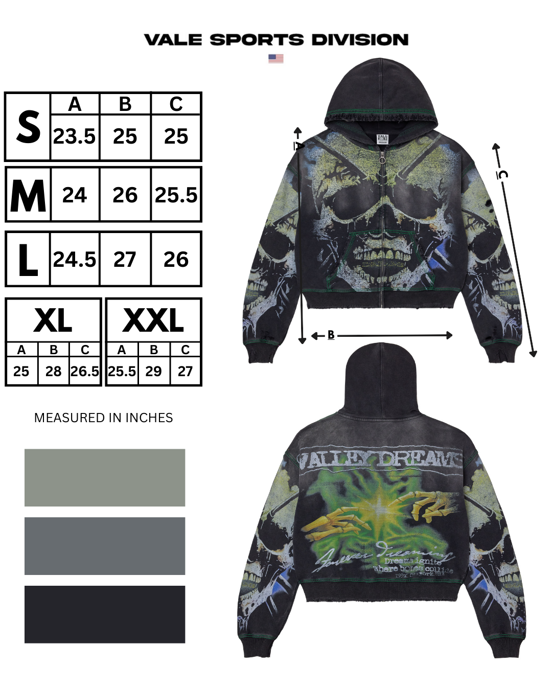 GRAVEDIGGER ZIP UP