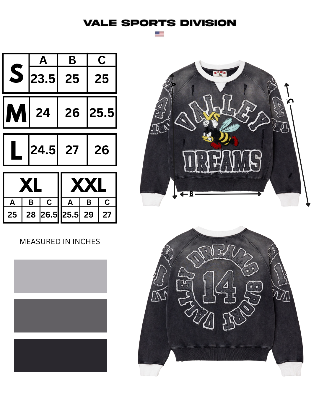 INSIGNIA CREWNECK [BLACK]