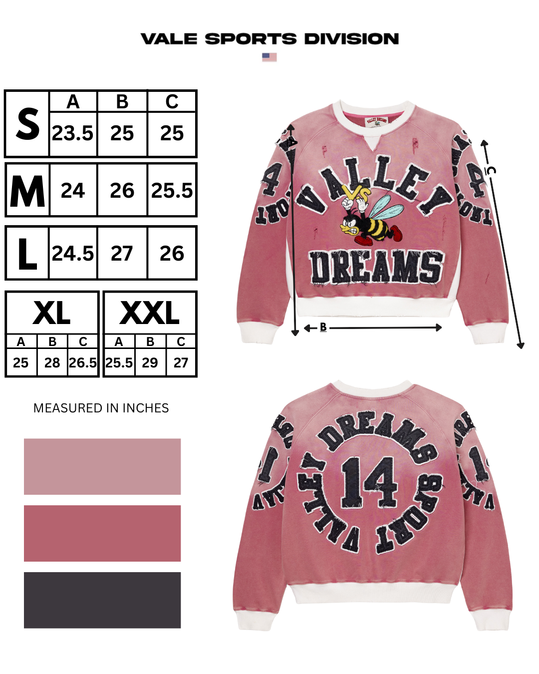 INSIGNIA CREWNECK [REDWOOD]