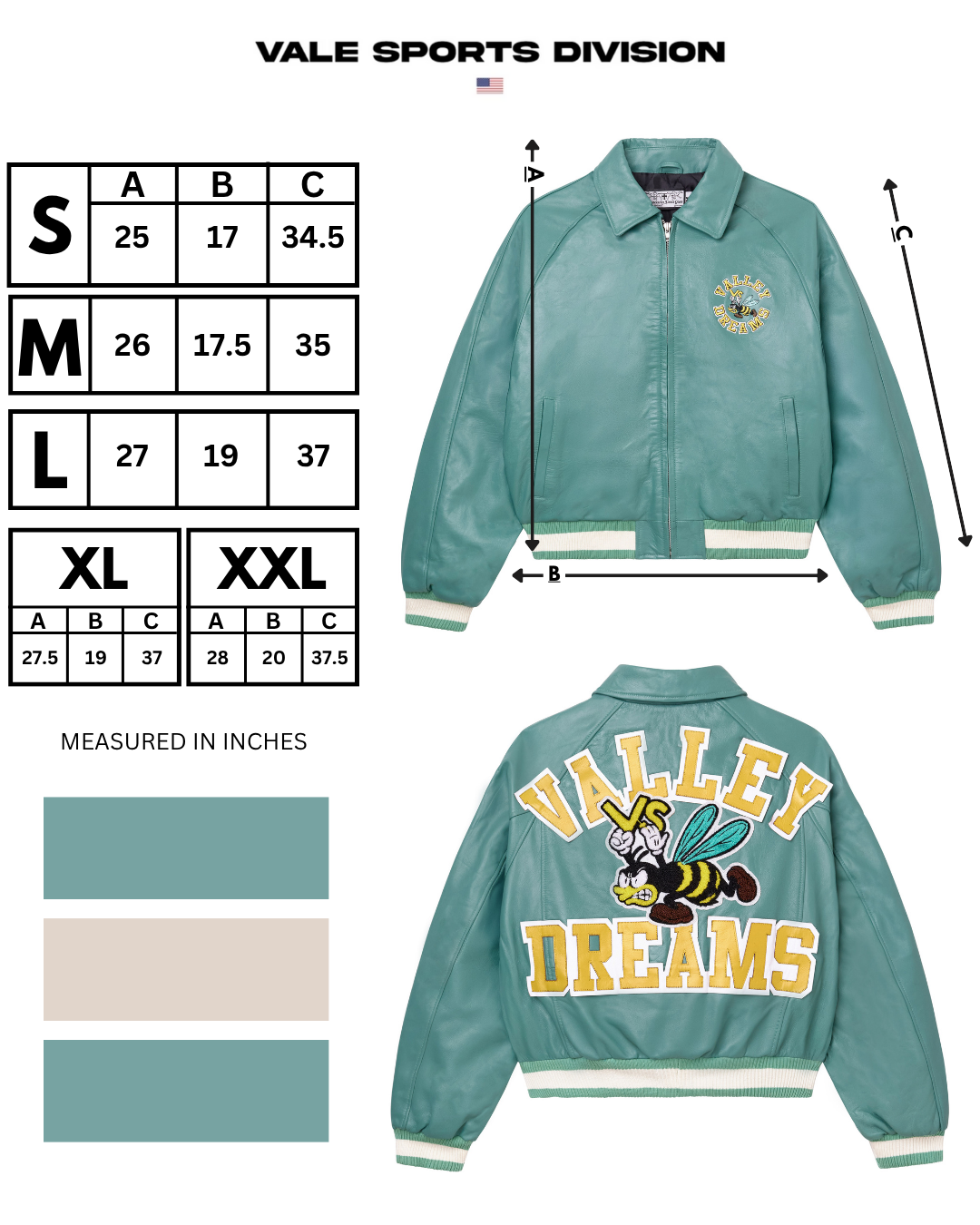 MASCOT BOMBER JACKET [AQUA]