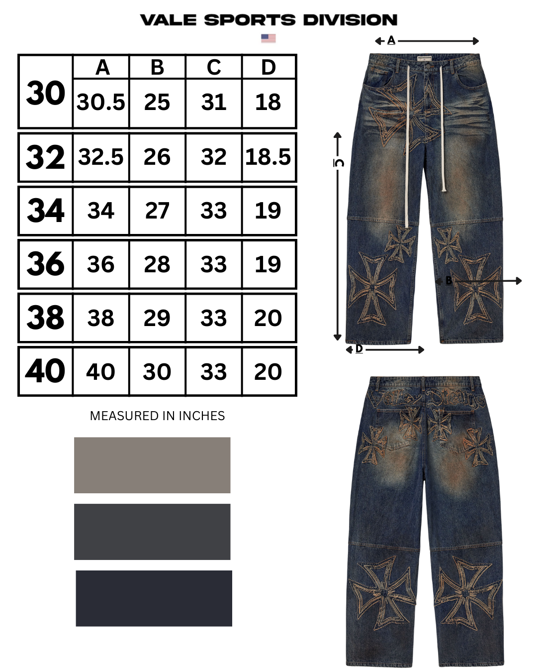 MOTOCROXXX DENIM [RUST]