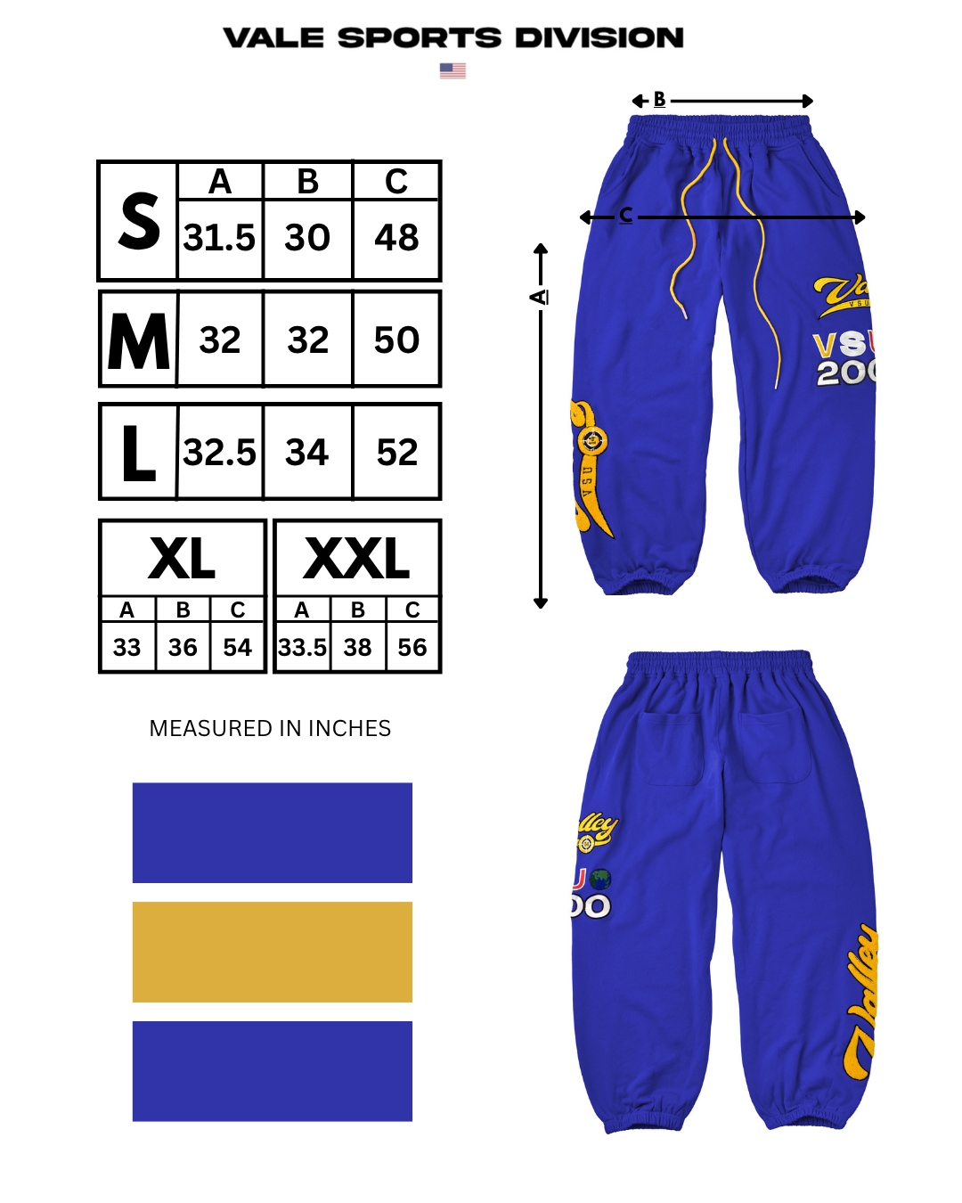 PUBLIC SWEATS [BLUE]