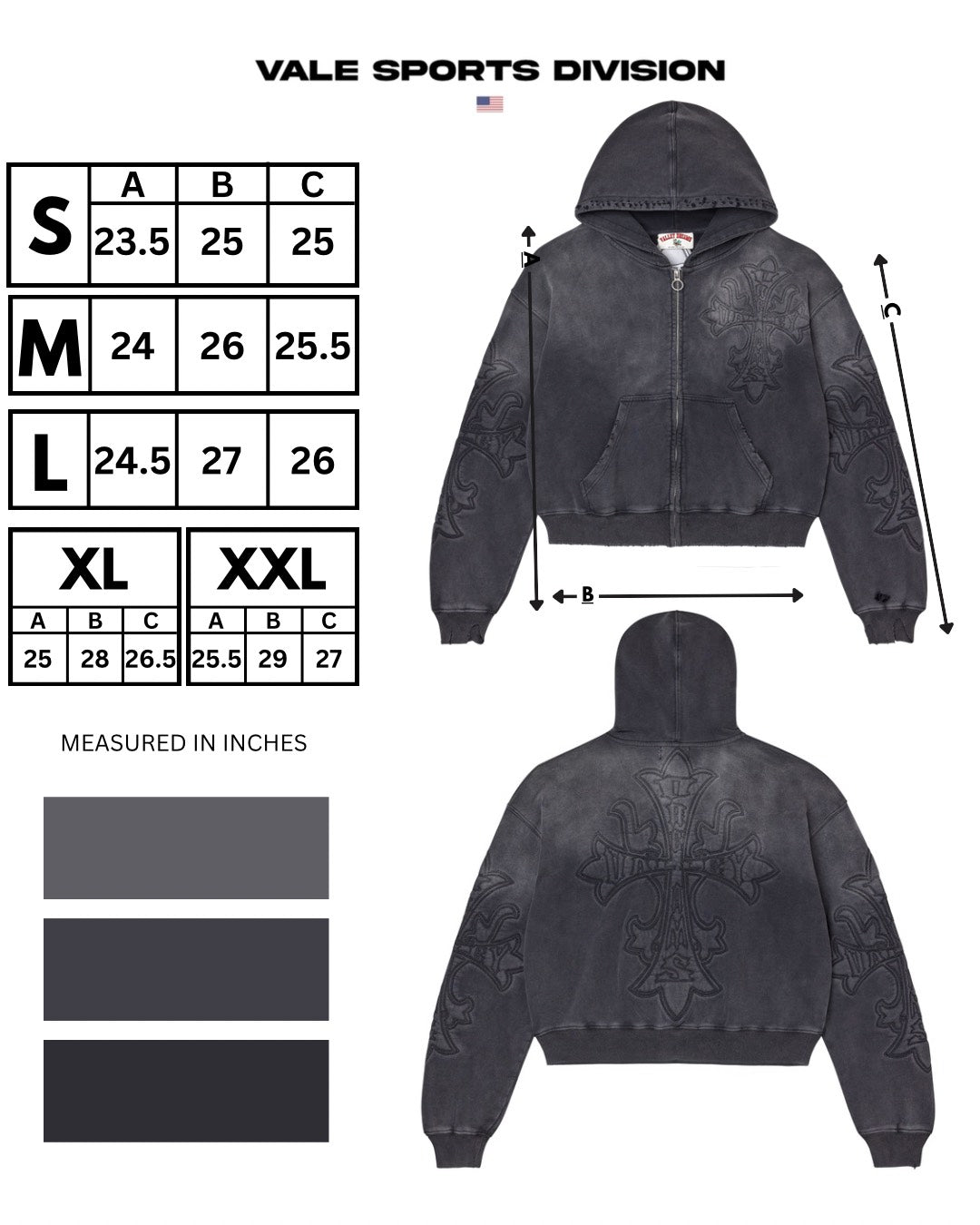 CARVER ZIP UP [BLACK] – VALE NYC FLAGSHIP