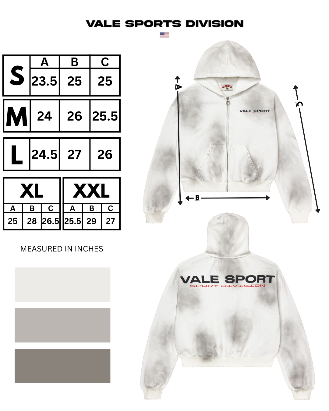 STAPLE ZIP UP [WHITE]