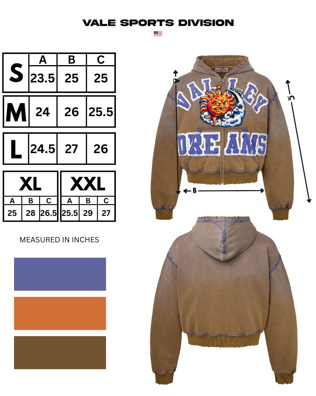 SUNNY ZIP UP [BROWN]