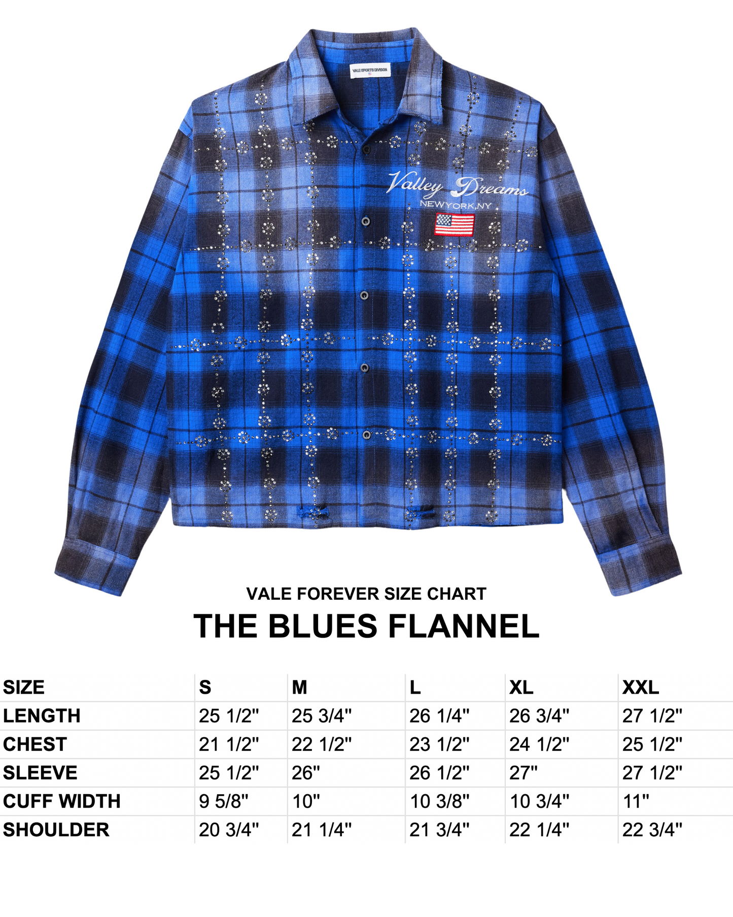 THE BLUES FLANNEL