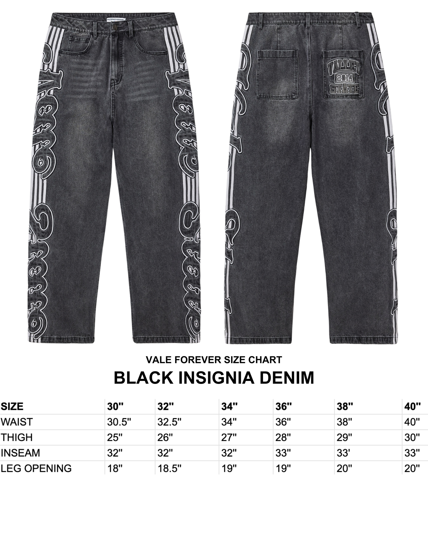 BLACK INSIGNIA DENIM