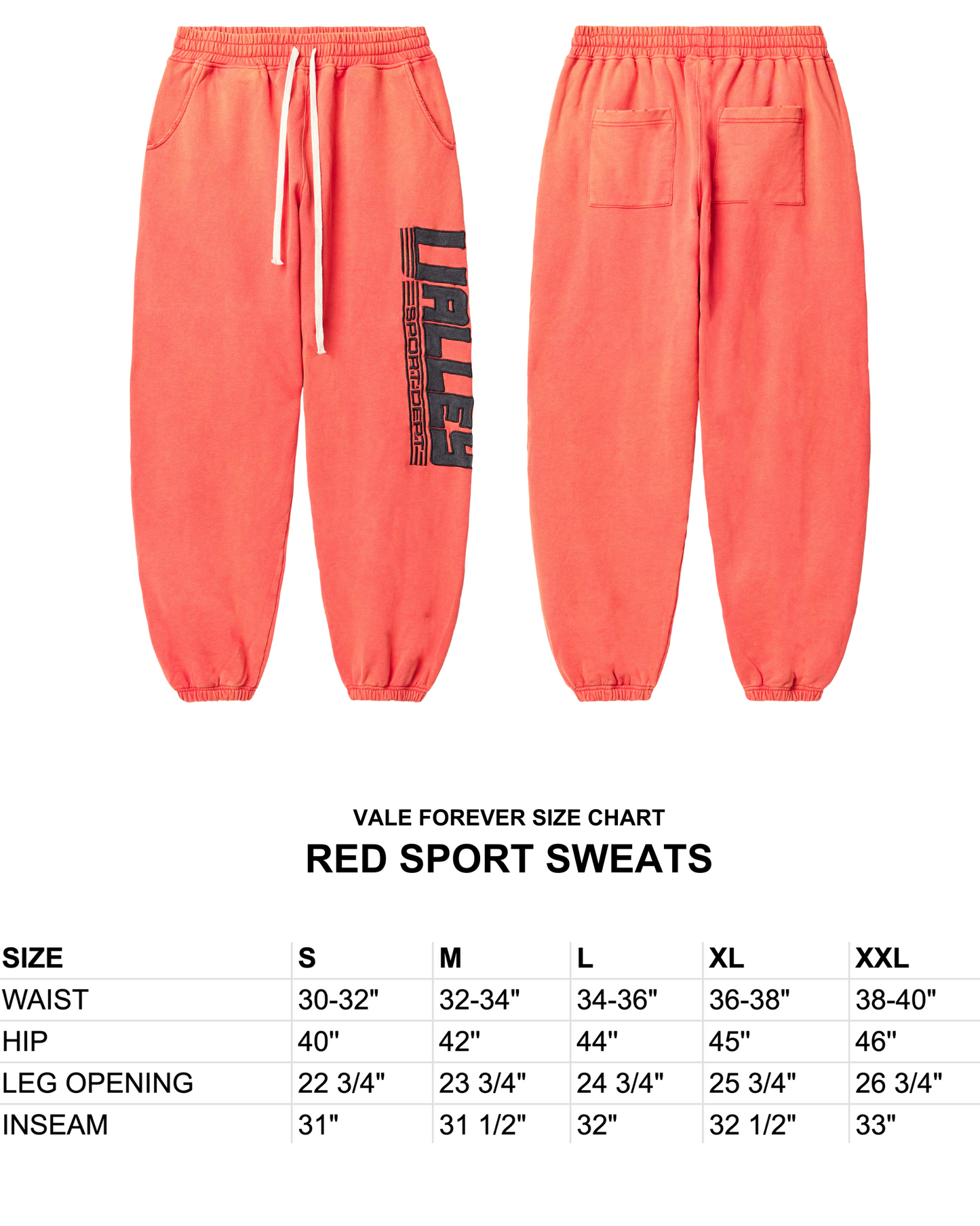 RED SPORT SWEATS