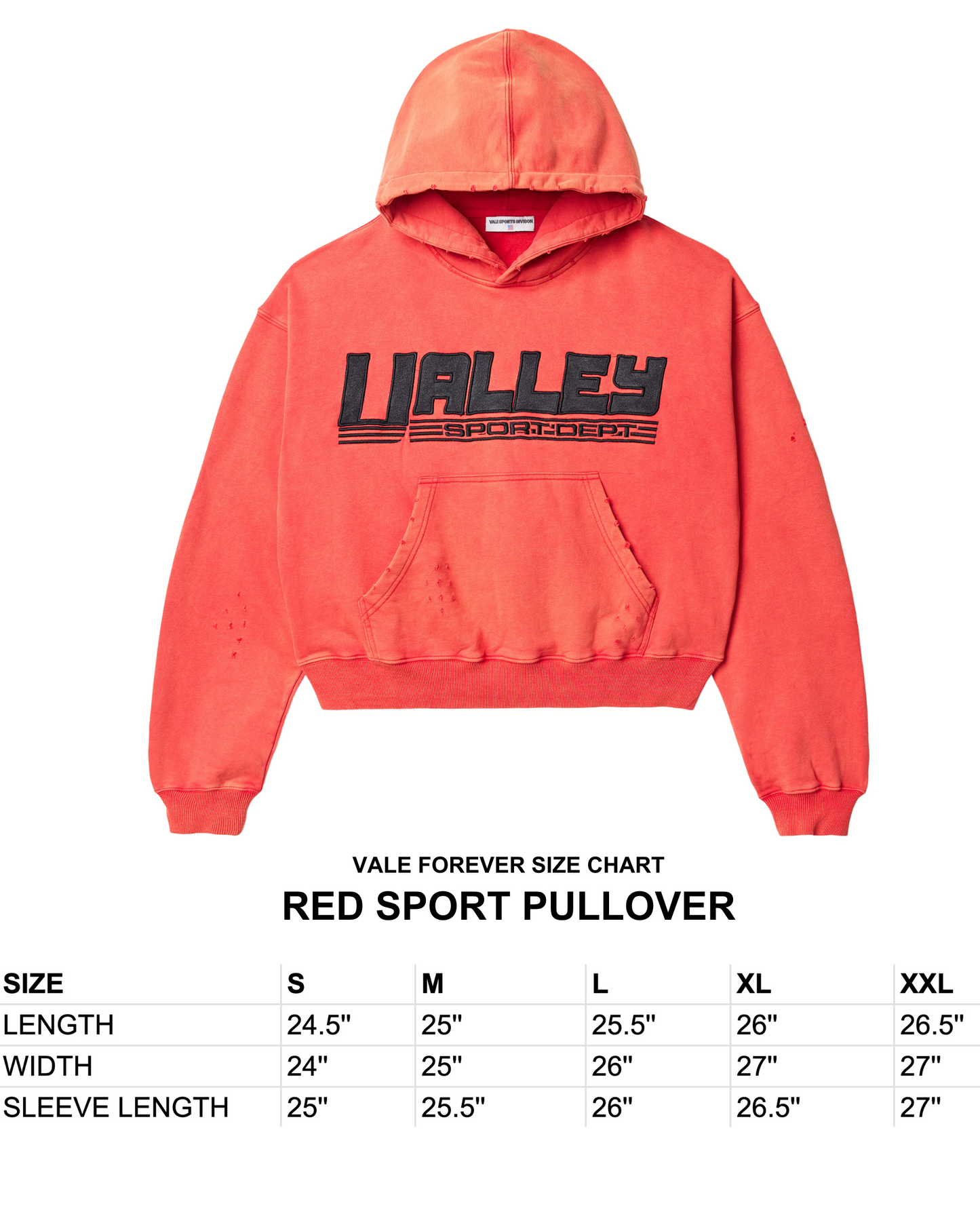 RED SPORT PULLOVER