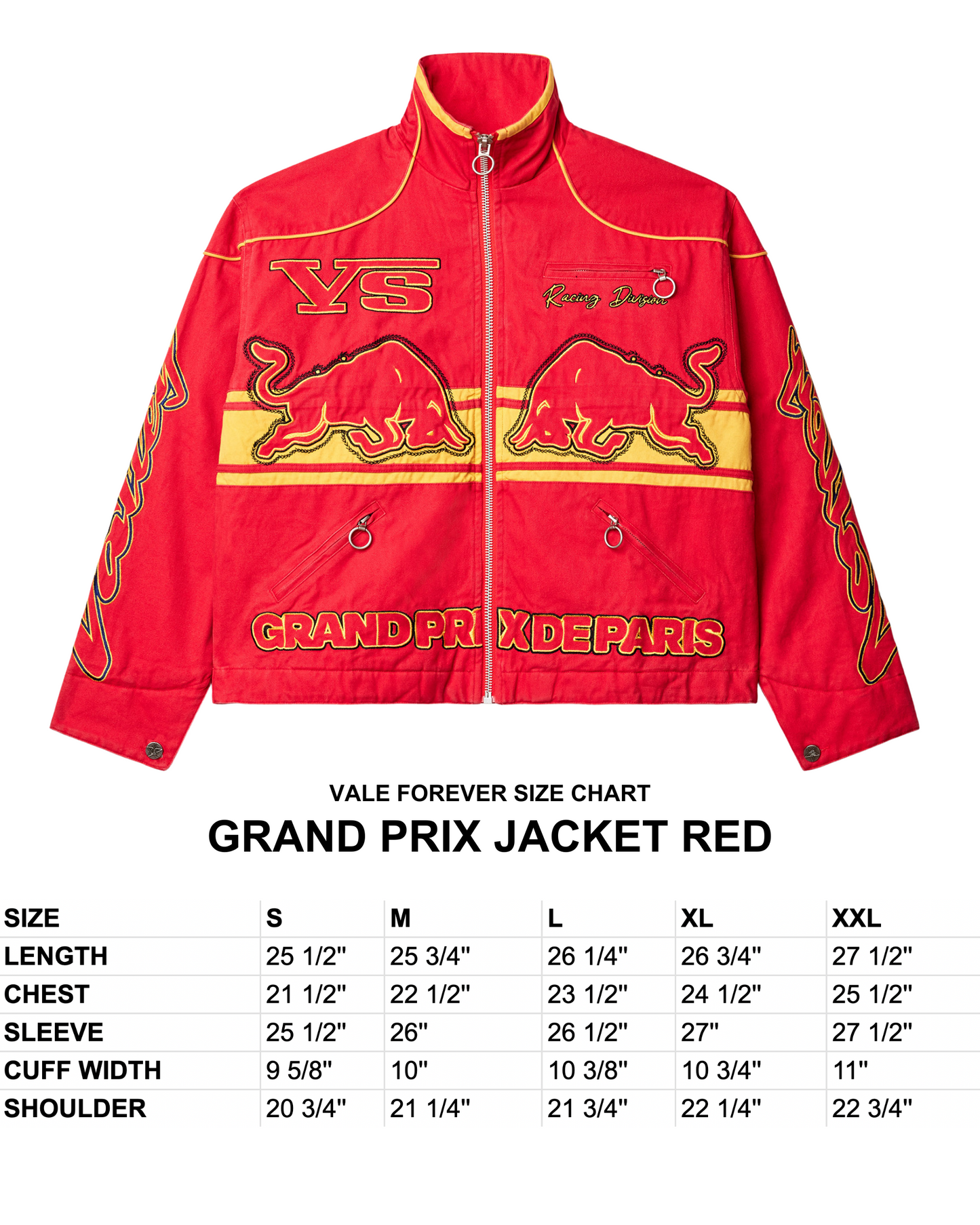 GRAND PRIX JACKET  RED